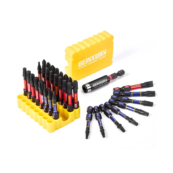 33PCS X50 Power 2"-50mm Impact Driver Bit Set A for EU-Yellow